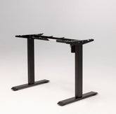 Cadru de birou electric IntelliDesk, inaltime reglabila 71,5-121cm, 2 motoare, controler digital cu memorie, sistem anticoliziune, greutate suportata 100kg, negru, nou